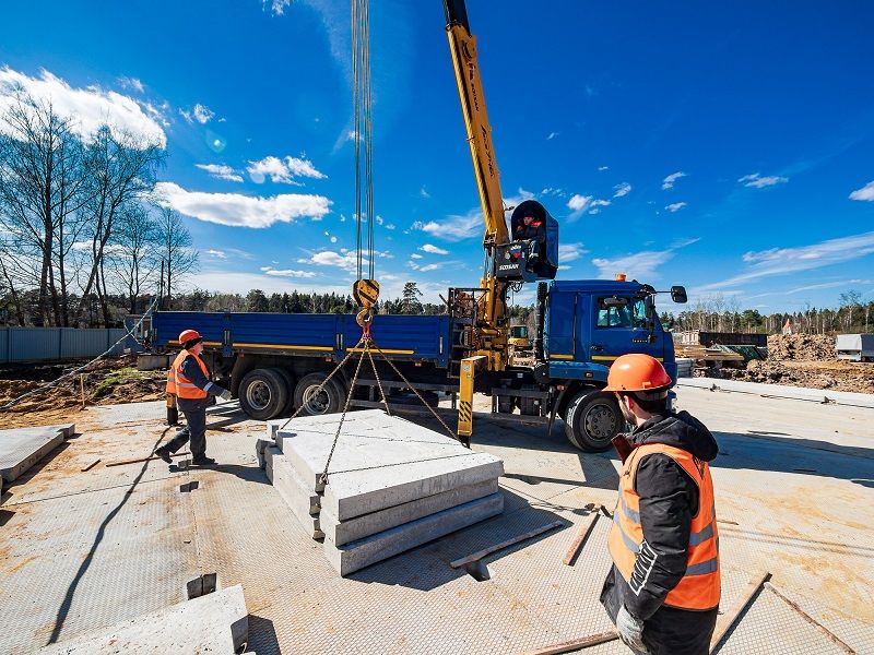 На строительной площадке миниполиса Аристов Берег завершён первый этап подготовительных работ