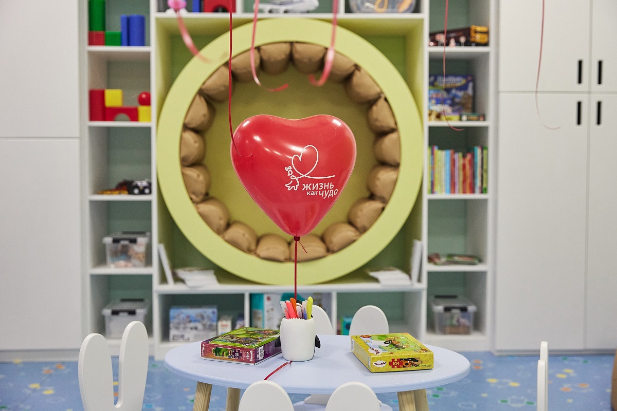 Детская игровая комната в больнице