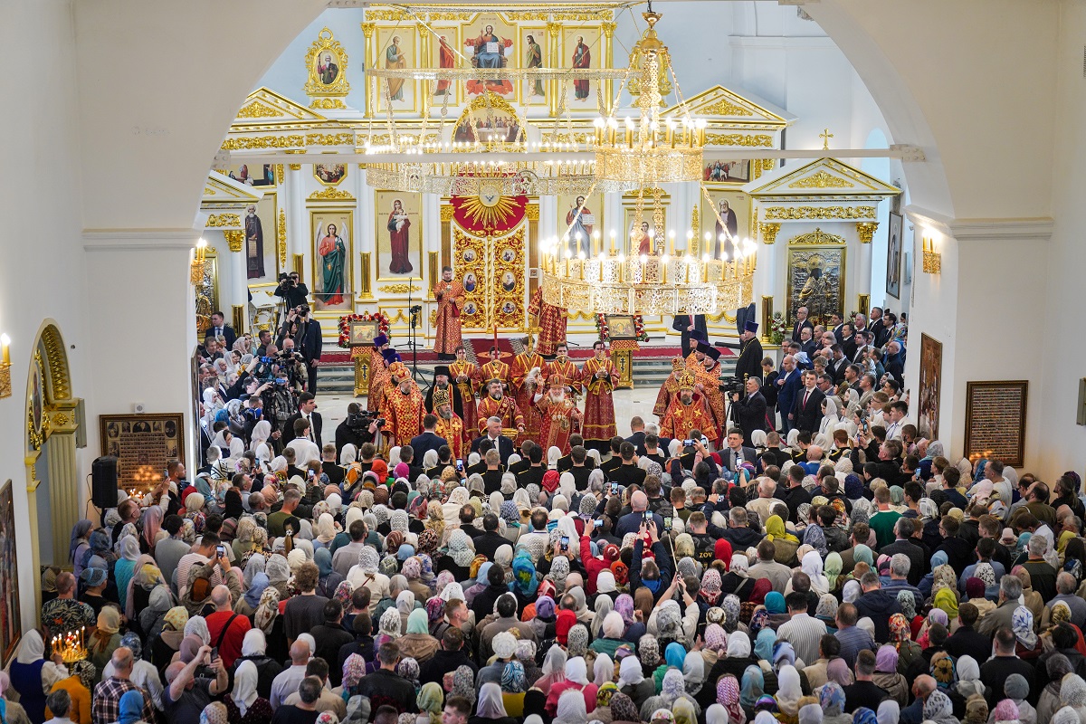 Открытие Благовещенского храма