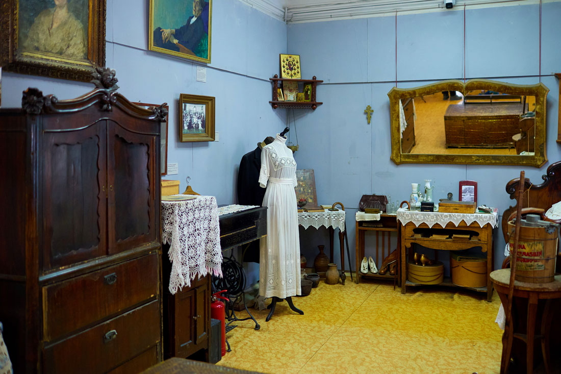 Экспонаты в &laquo;Зале быта&raquo; 