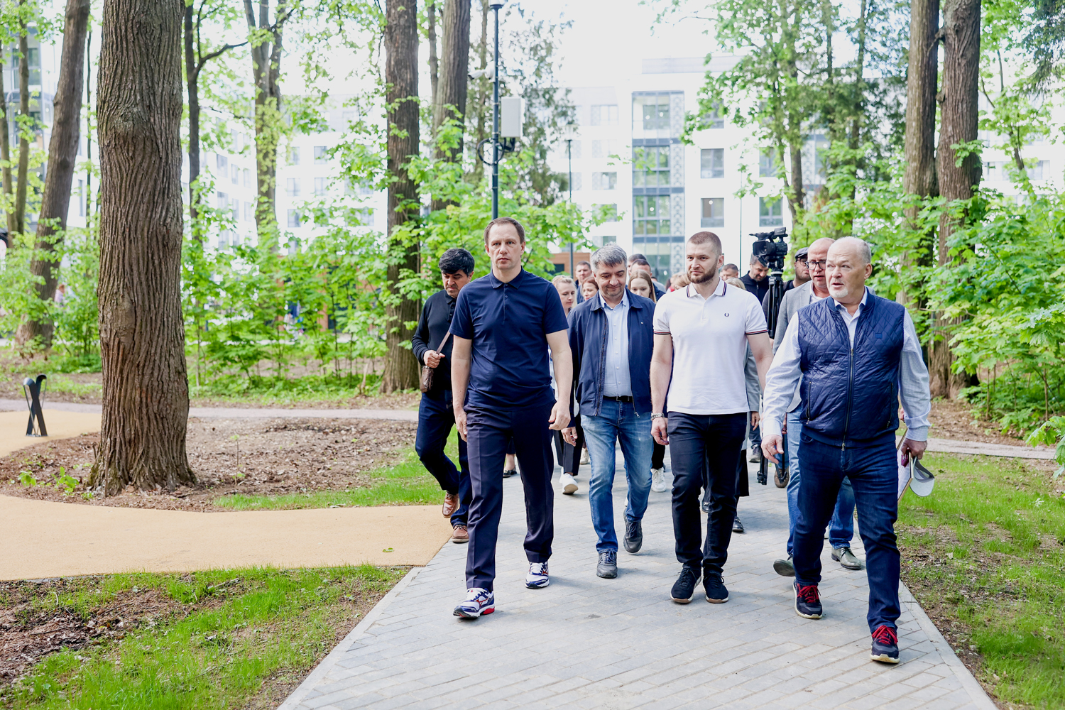 Торжественное открытие парка