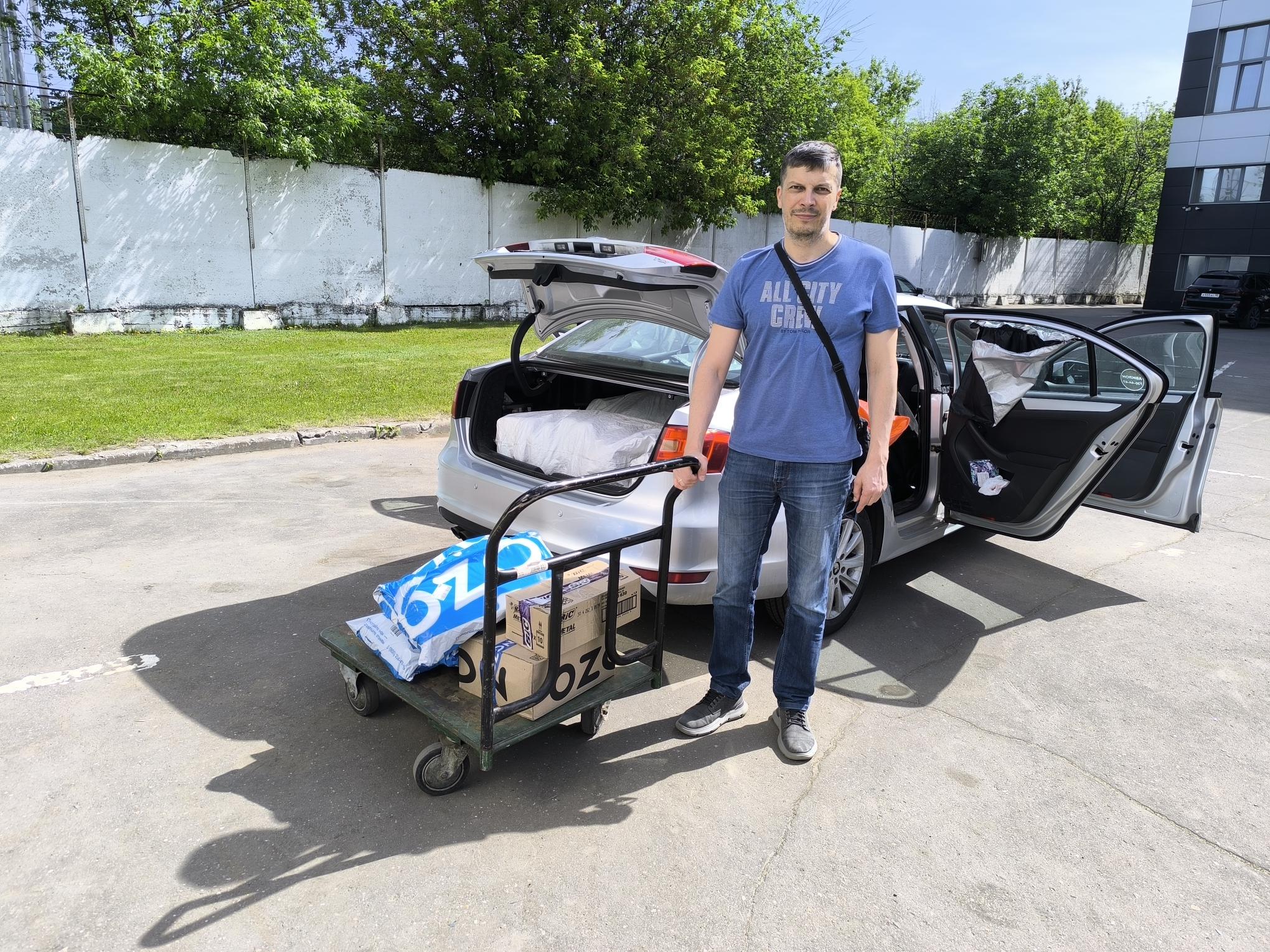 Доставка помощи в госпиталь